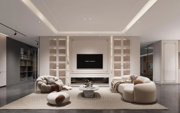 elegant-living-room-with-modern-built-in-cabinets-cozy-seating-area-marble-coffee-table-and-ambient-lighting-design