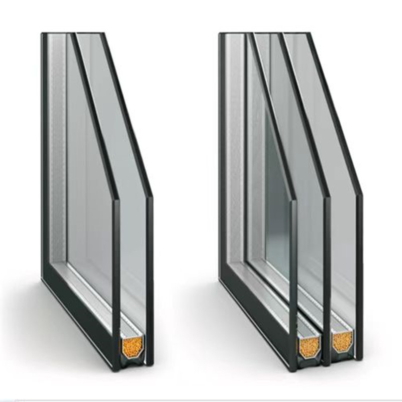 Jilphar home aluminum windows and doors with glass layer options